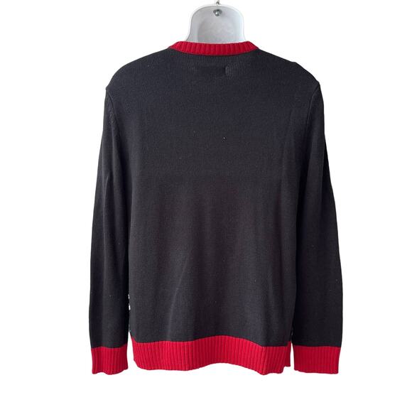 Ugly Christmas Sweater ALL THE CHRISTMAS THINGS Holiday Sweater Size Medium - Picture 3 of 5